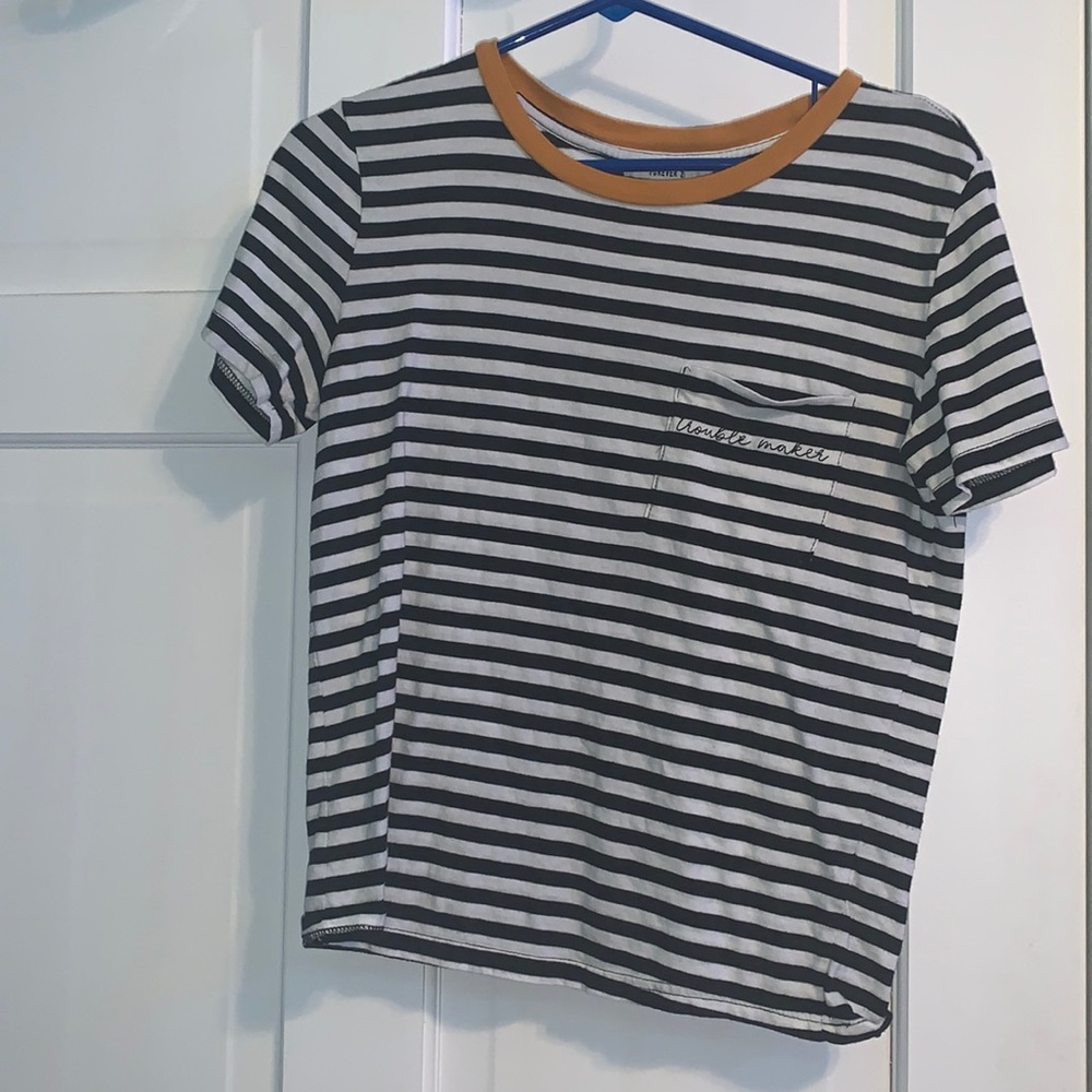 stripped tee